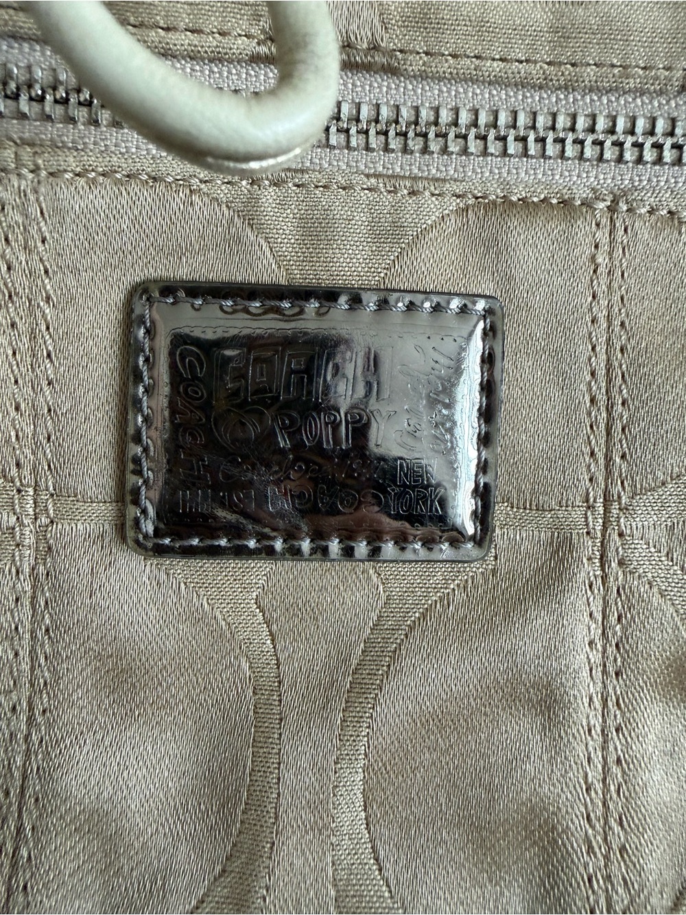 Coach Poppy Tan Bucket Bag - Picture 7 of 7